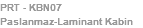 PRT - KBN07 Paslanmaz-Laminant Kabin